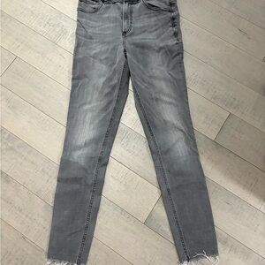 Express Women's Skinny Jeans in Charcoal